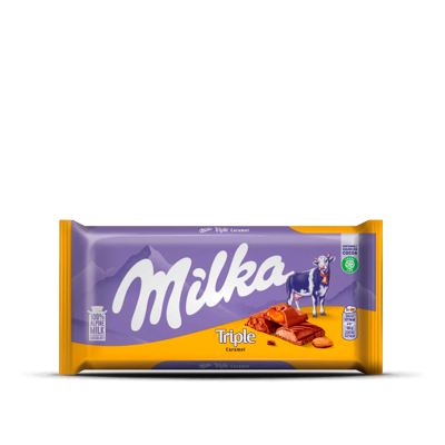 Milka Triple Caramel 90g